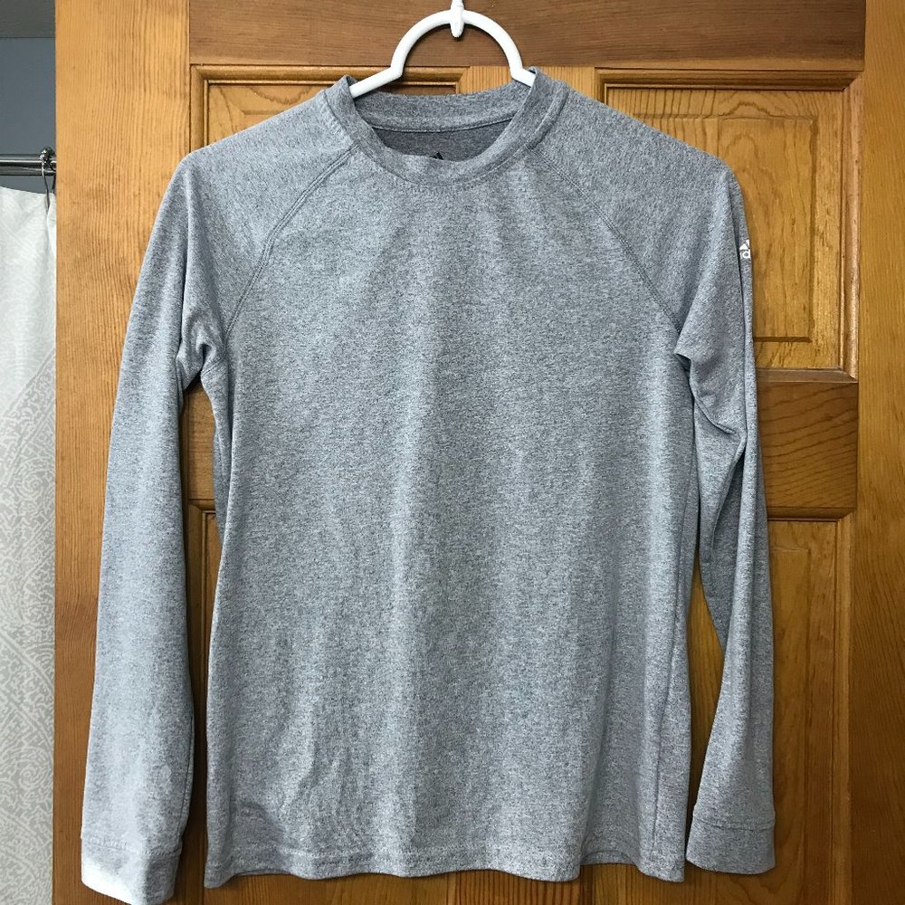 youth adidas medium gray jersey